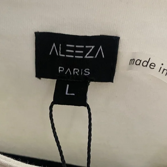 Aleeza Paris White Cropped Jacket - Picture 2 of 6